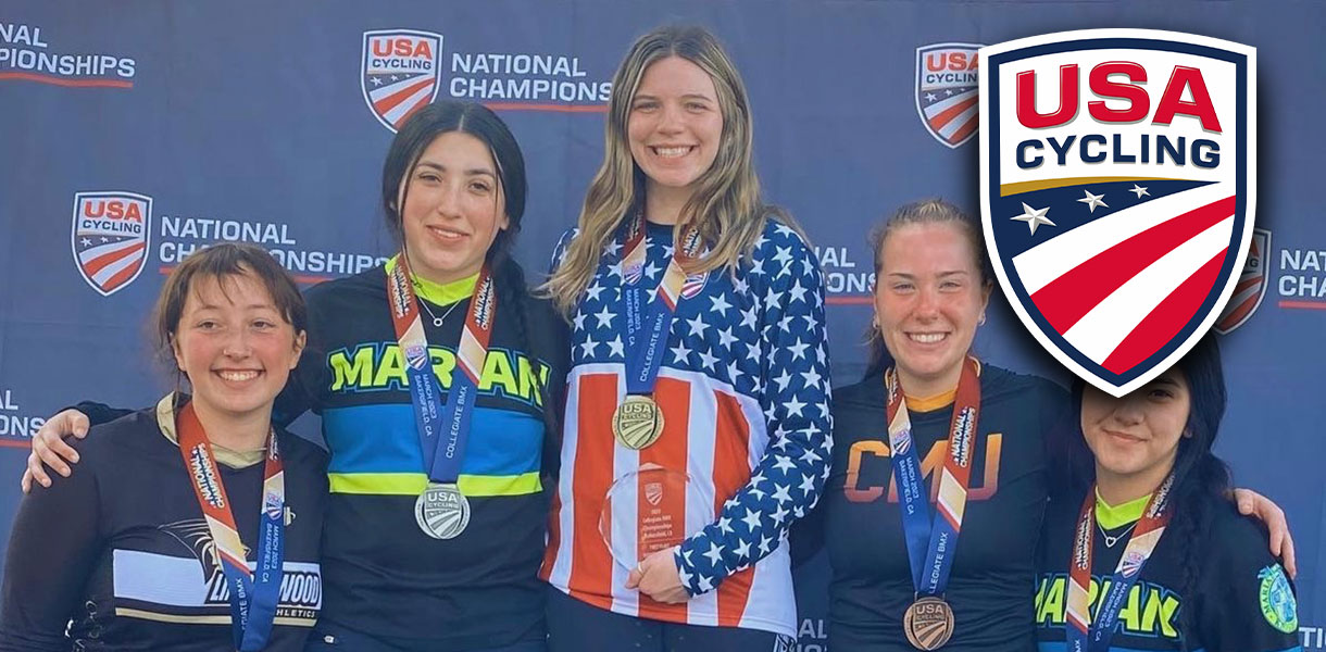 Gilbert Wins National Championship; Cycling Places 2nd at BMX Finals